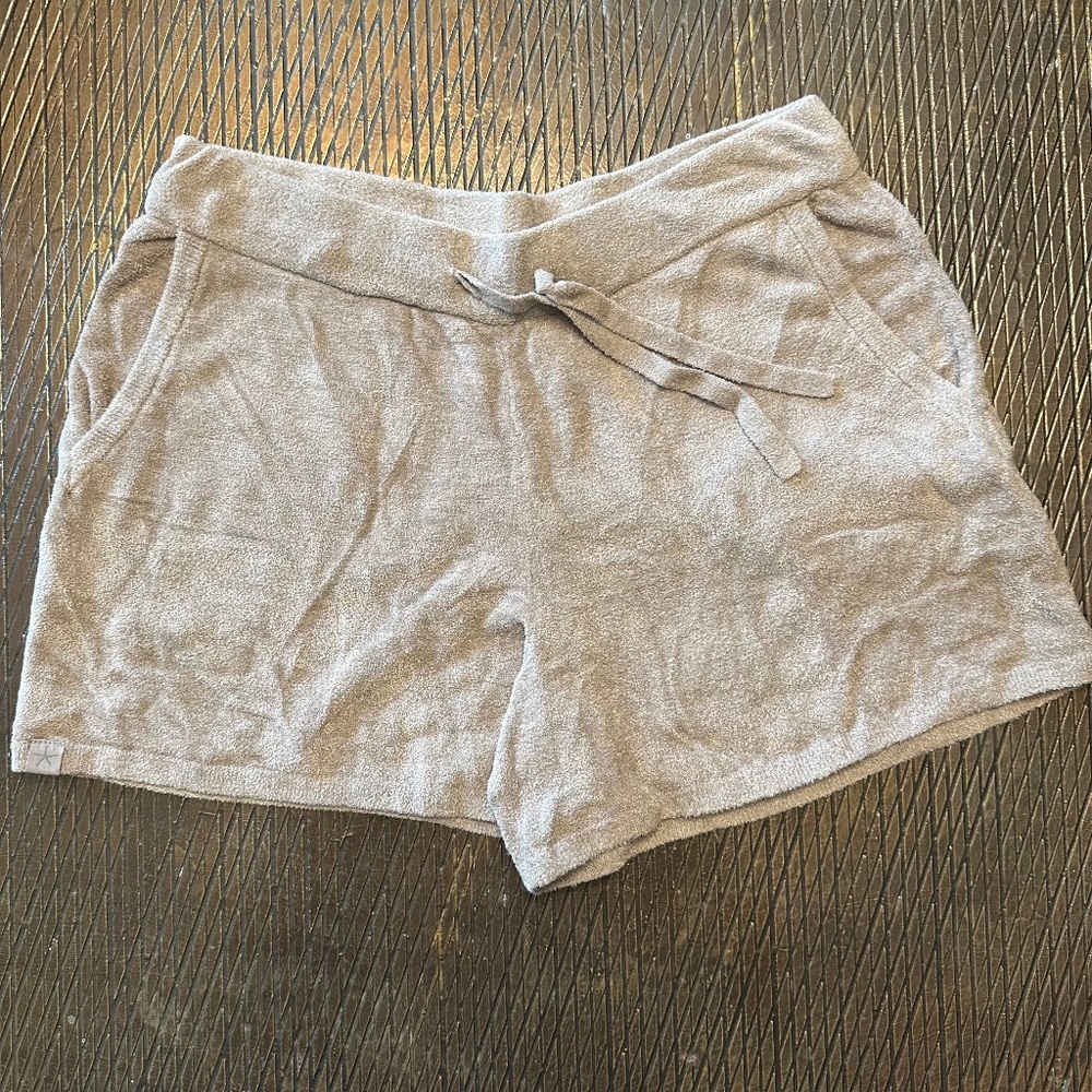 Barefoot Dreams Terry Shorts Womens Small NWOT